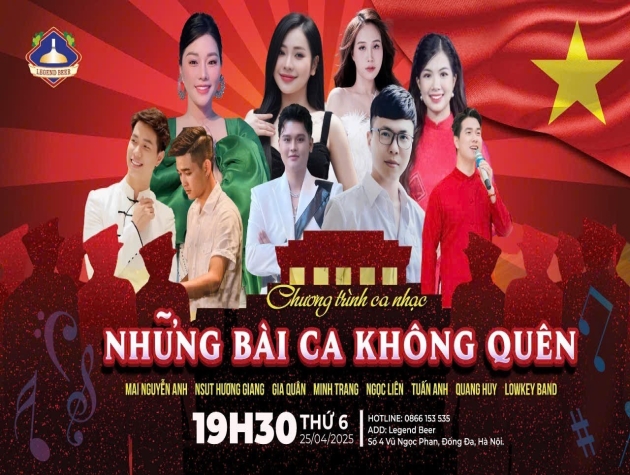 LEGEND BEER với chương trình nghệ thuật tri ân khách hàng!